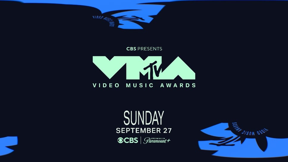 Key art for the 2026 MTV Video Music Awards presented by CBS, announcing the live Sunday, September 27 broadcast on CBS and Paramount+