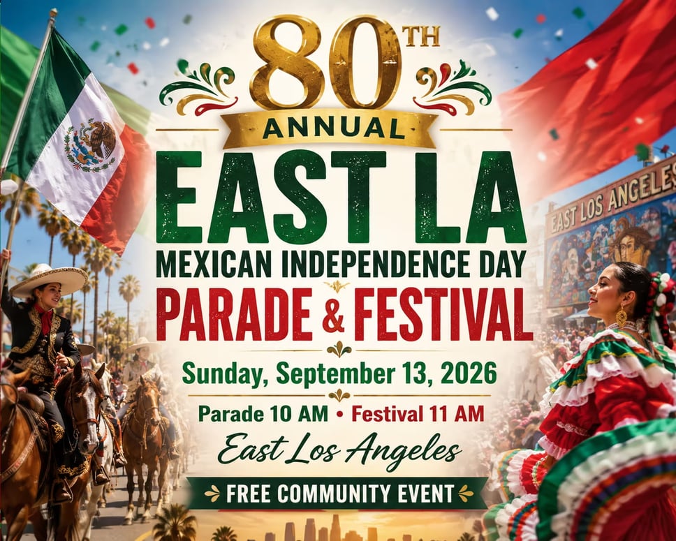 East LA Mexican Independence Day Parade marks 80th anniversary, celebrates tradition, family, culture