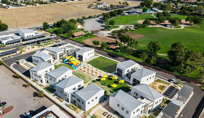 Christian Bale opens Together California foster-care village in Palmdale, providing 12 homes for sibling groups supporting image 4