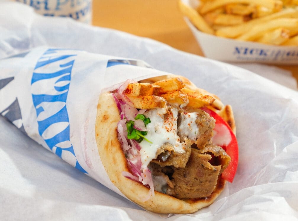 Nick the Greek gyro platter