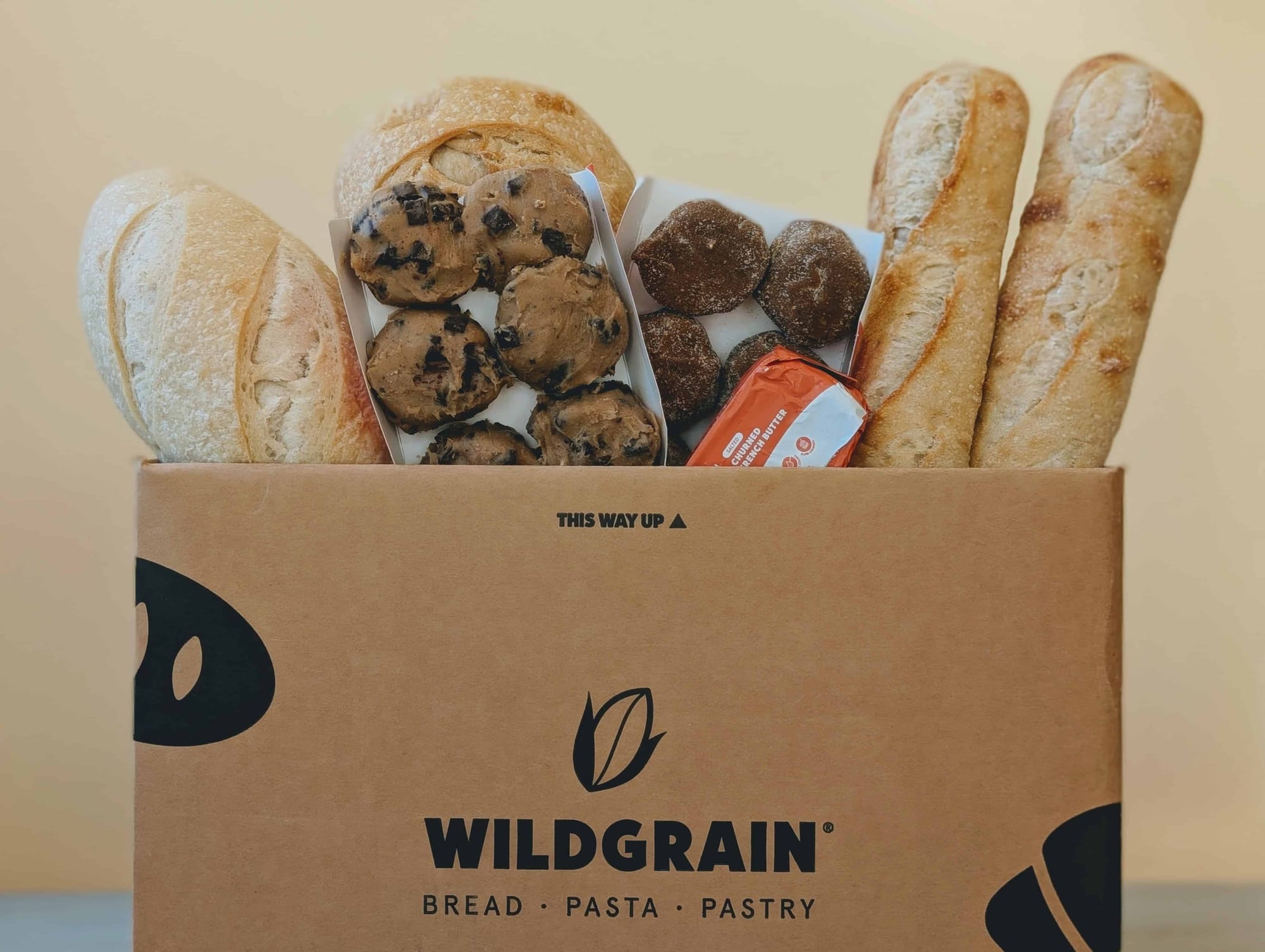Wildgrain bake-from-frozen sourdough bread box