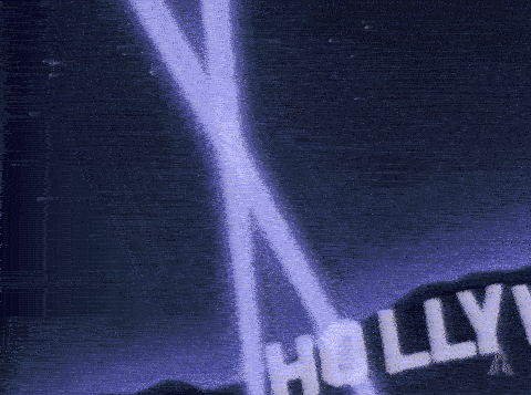 CurationsLA Hollywood Retro GIF