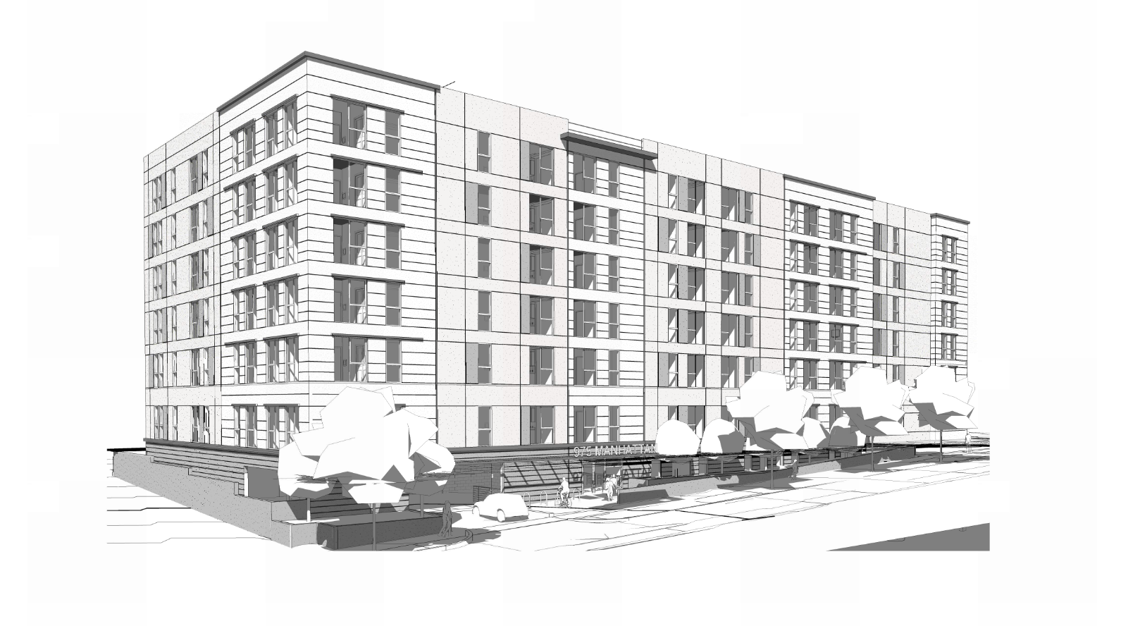Massing study: DFH Architects