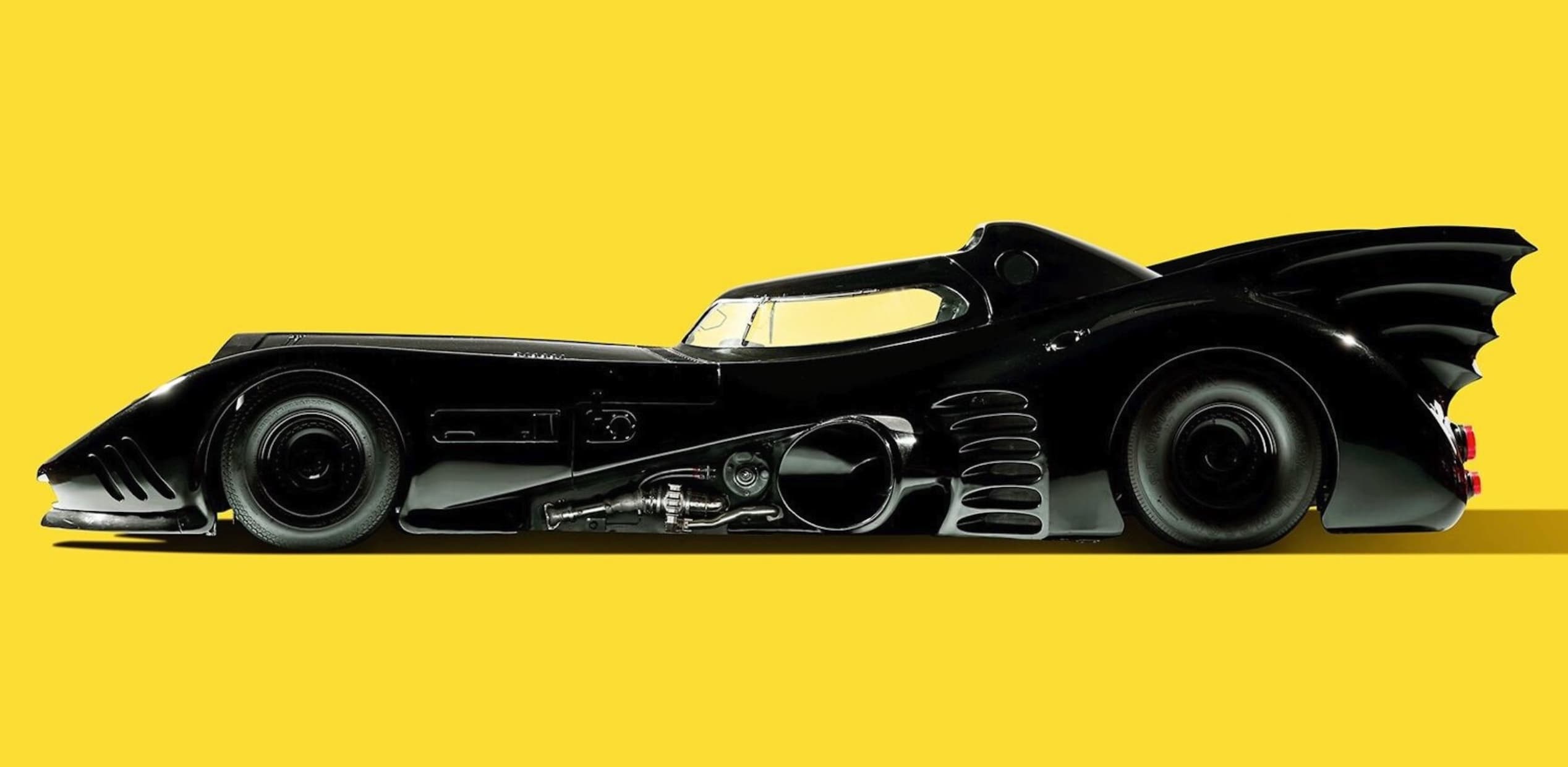 The black Hero Batmobile from Batman Returns.