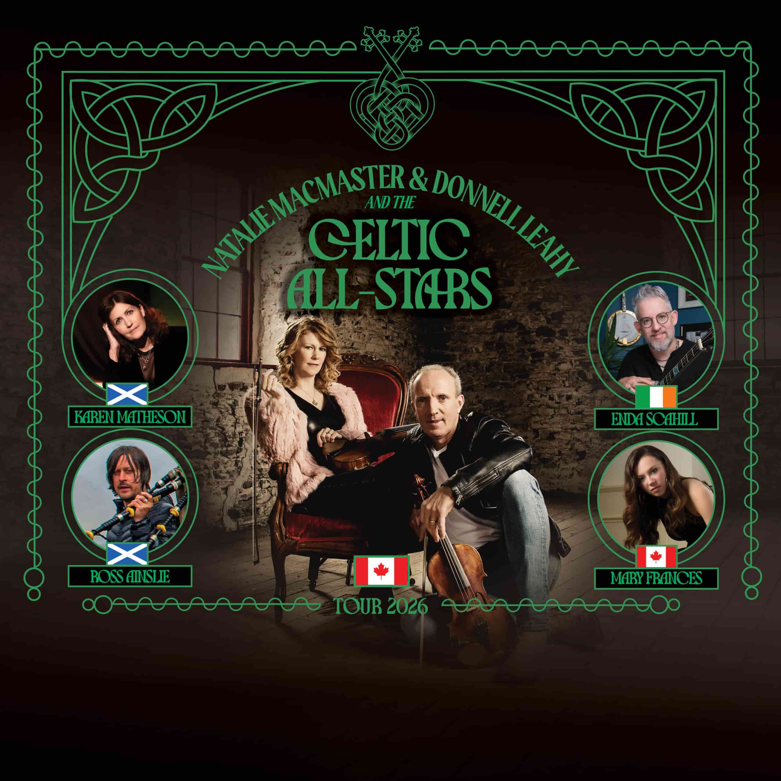 Natalie MacMaster & Donnell Leahy w/ The Celtic All Stars