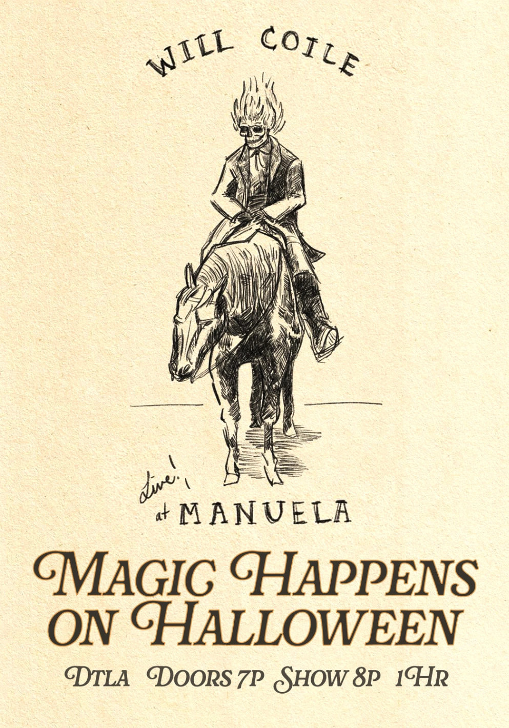 MAGIC HAPPENS ON HALLOWEEN at Manuela