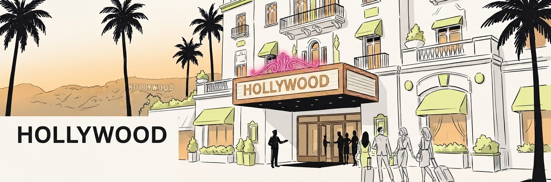 Concept image for Hollywood Hotels & Residences.